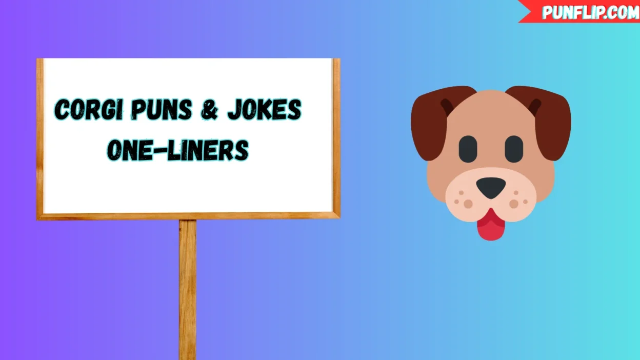 Corgi Puns 🐶 & Jokes One-Liners