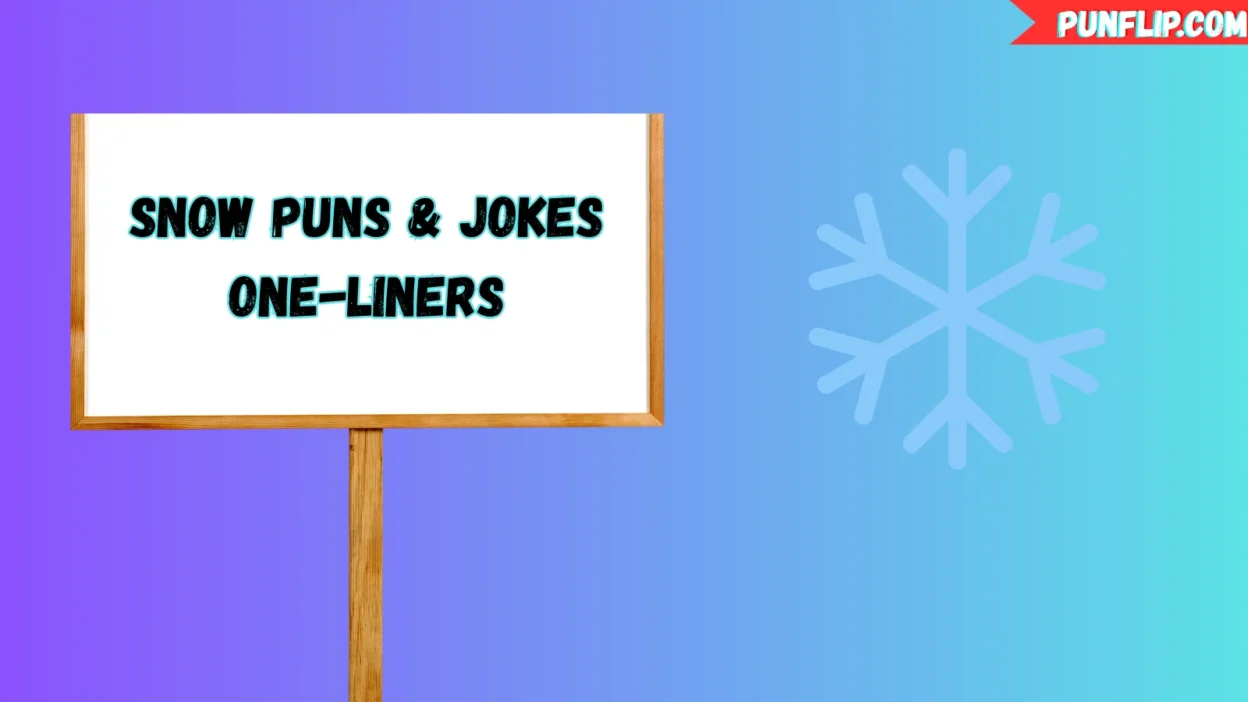 Snow Puns ❄️ & Jokes One-Liners
