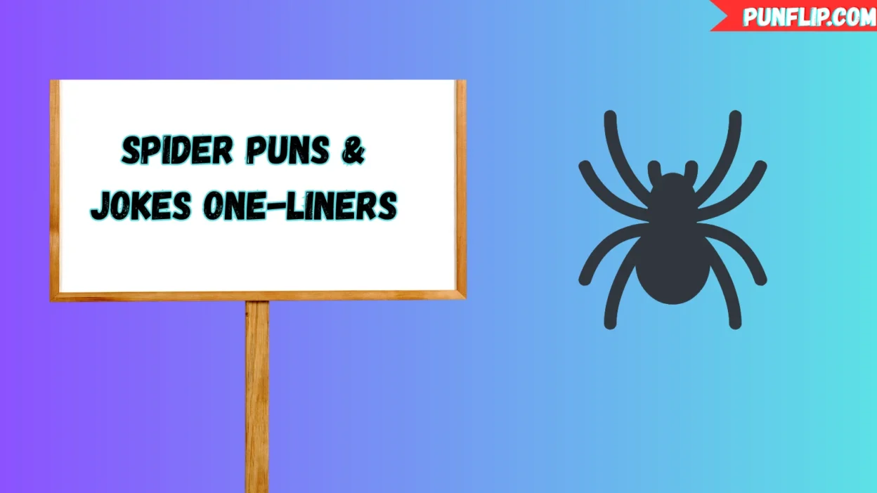 Spider Puns & Jokes One-Liners
