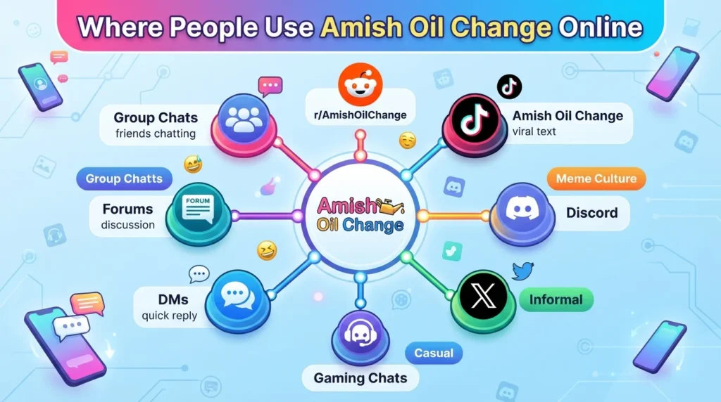 Amish Oil Change Commonly Used
