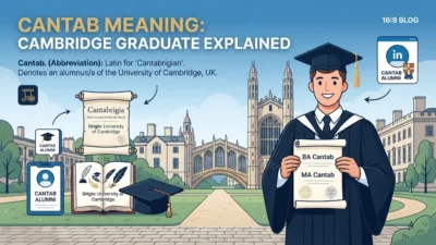 Cantab Meaning