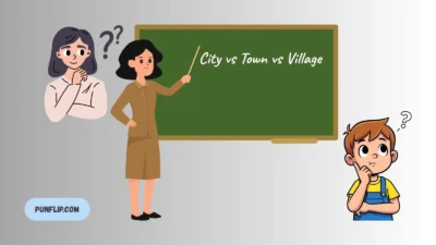 City vs Town vs Village
