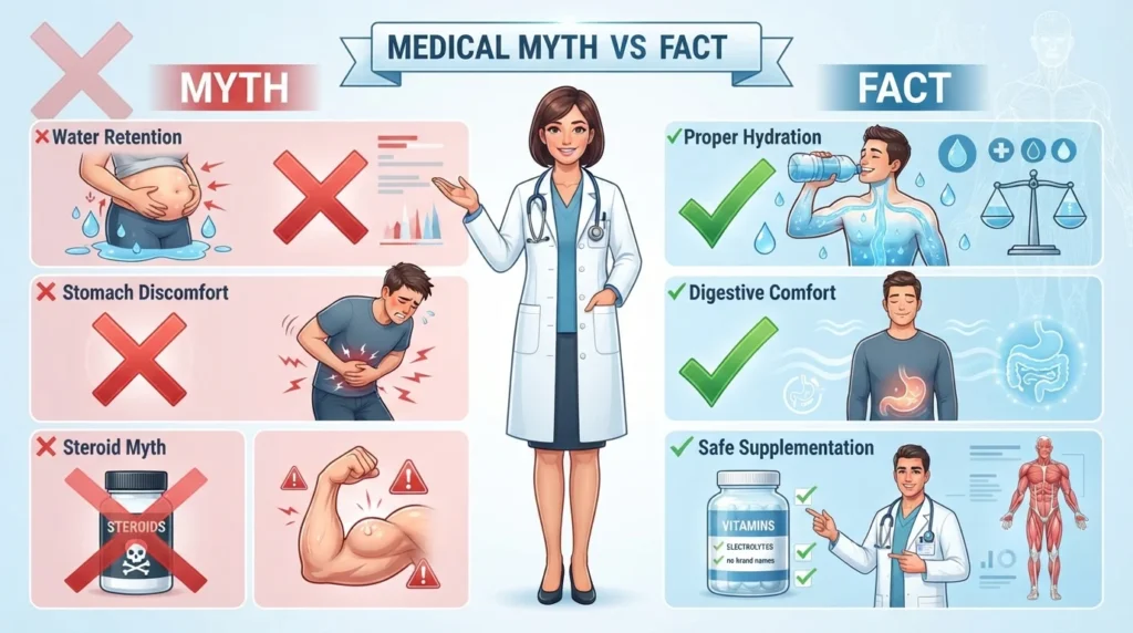 Creatine Side Effects and Myths