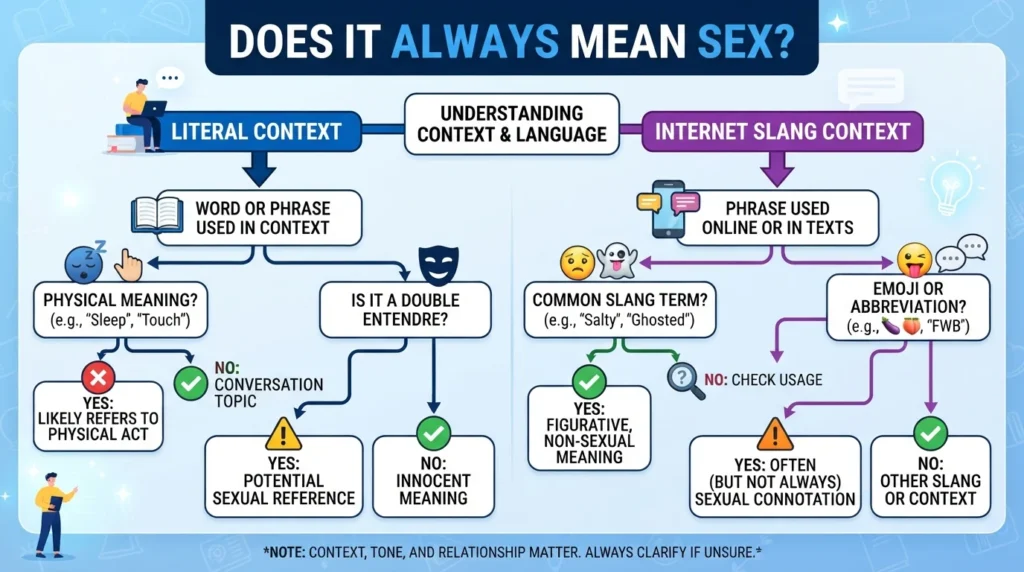 Does It Always Mean Sex