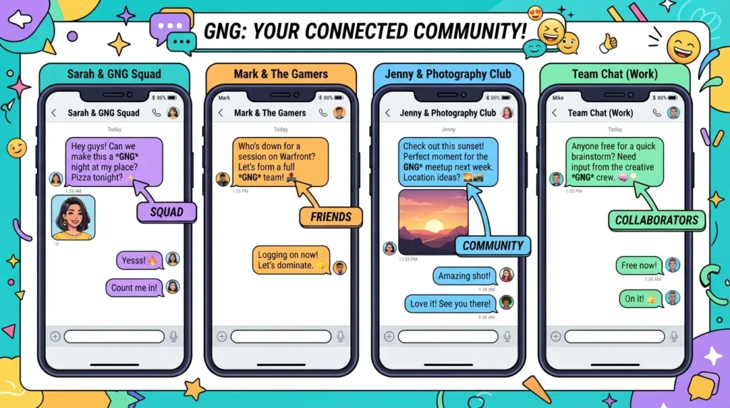Examples of GNG in Real Conversations