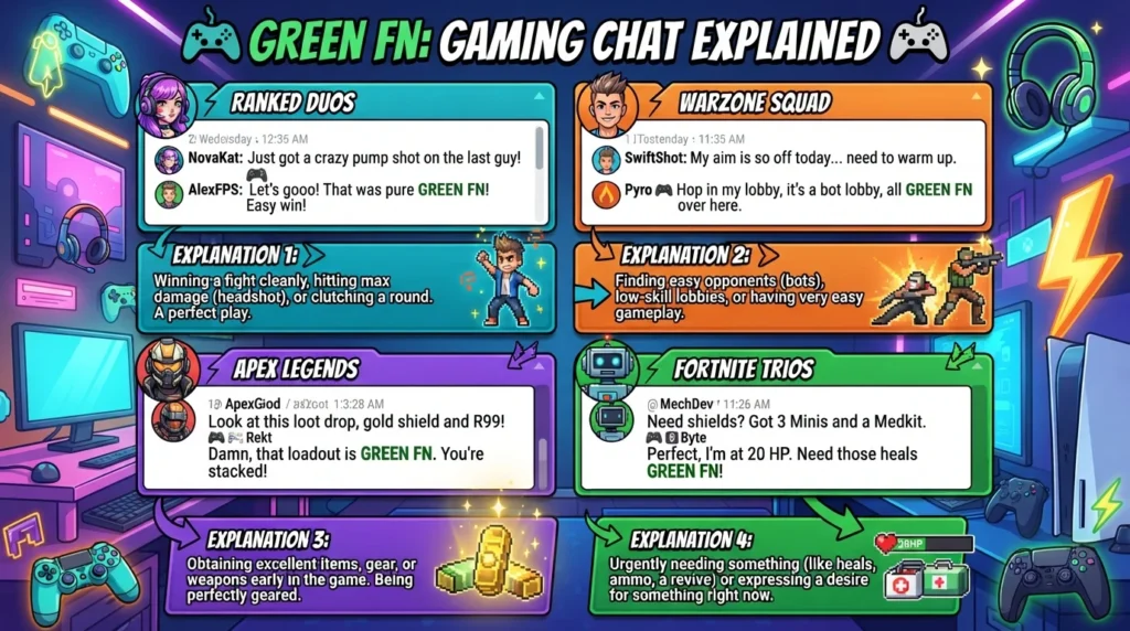 Examples of Green FN in Real Context