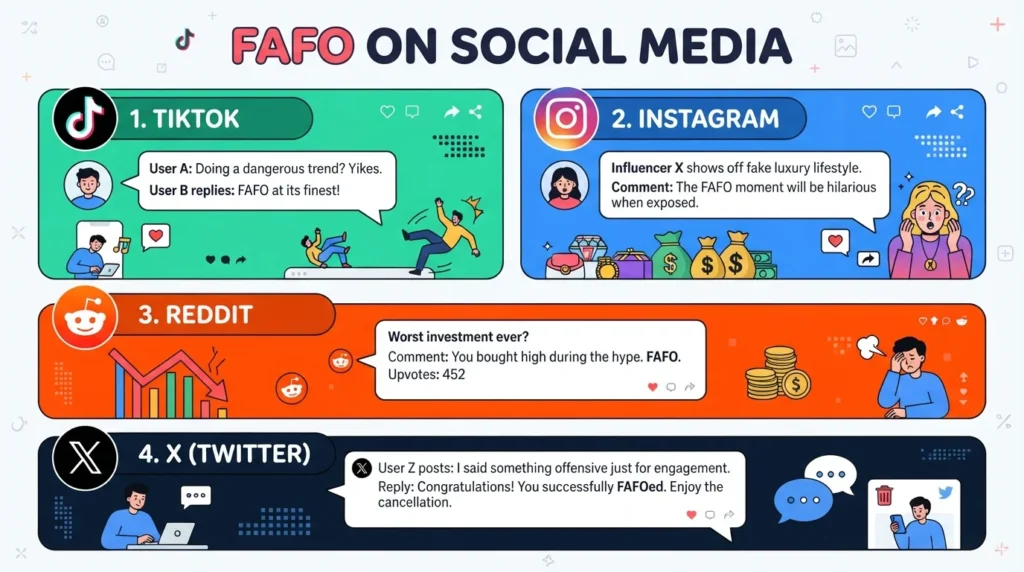 FAFO Meaning on TikTok, Instagram, Reddit, and X