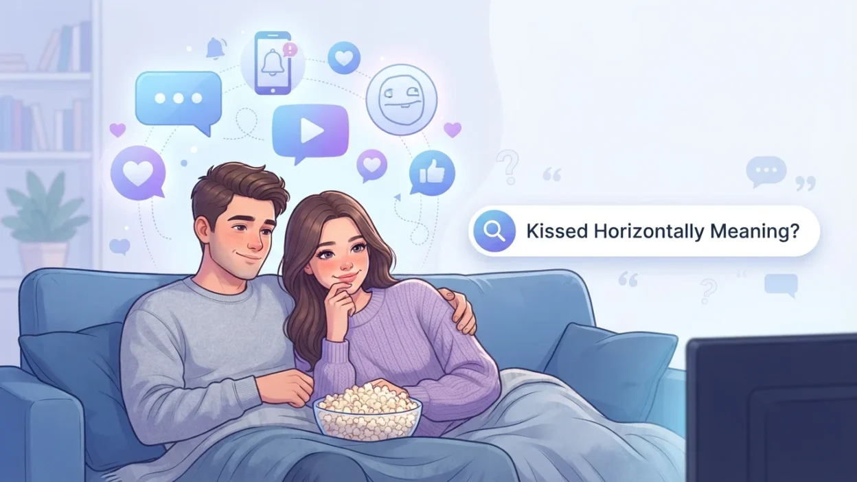 Kissed Horizontally Meaning