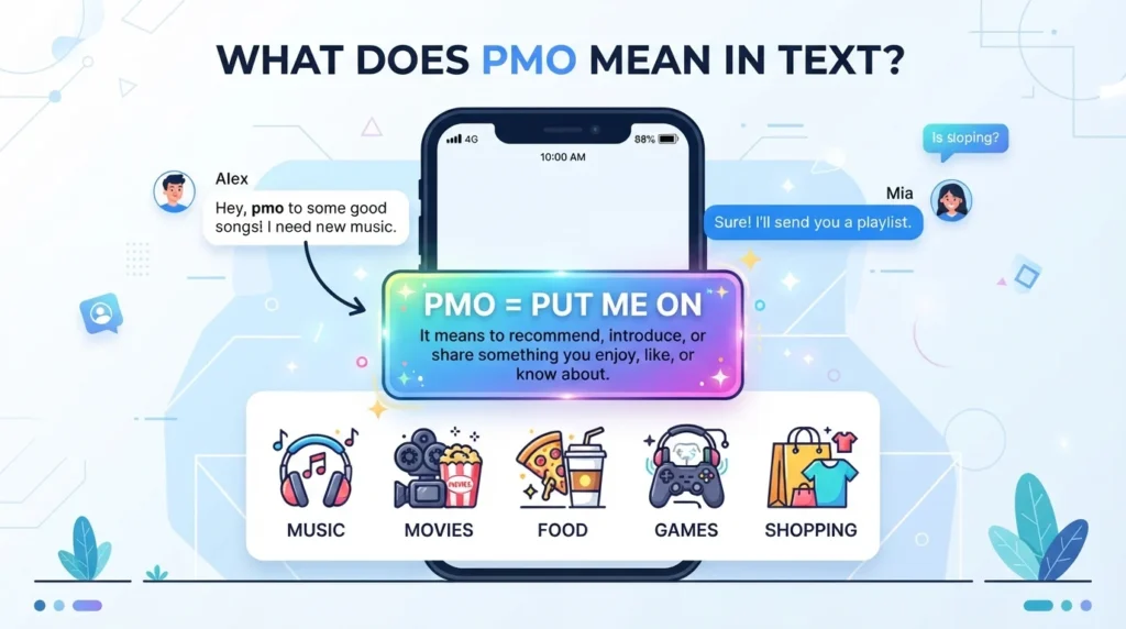 PMO Mean in Text