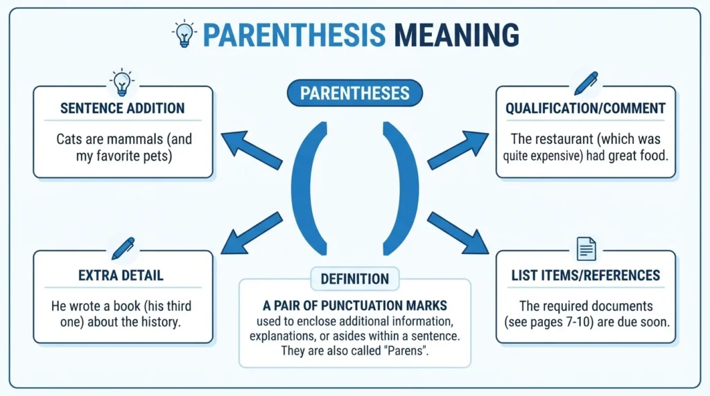 Parens Meaning in Simple English