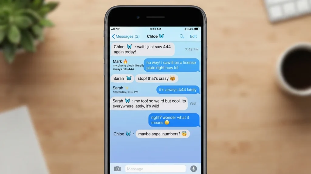 Real Conversation Examples of 444