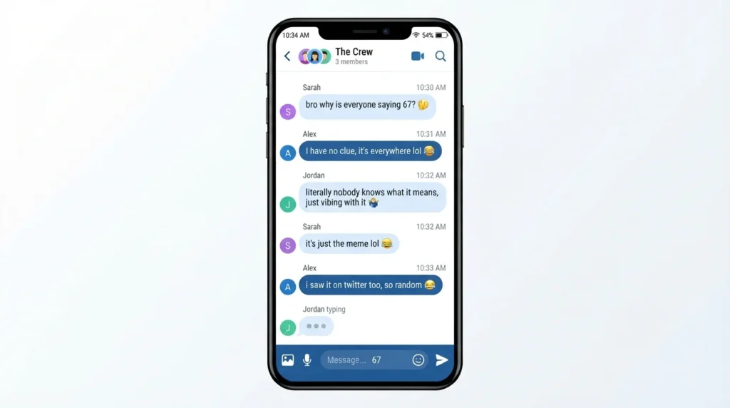Real Conversation Examples of 67