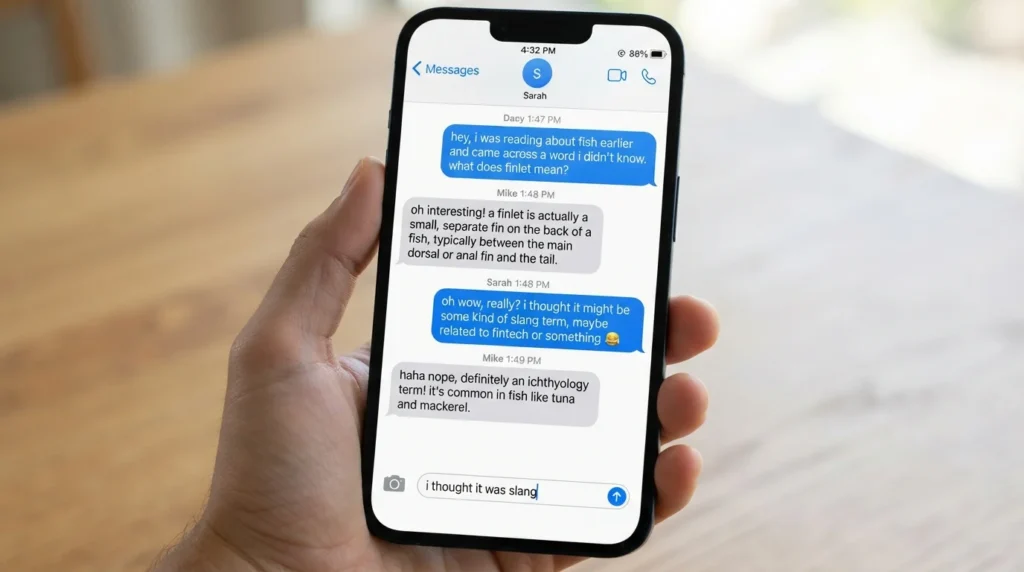 Real conversation examples of Finlet