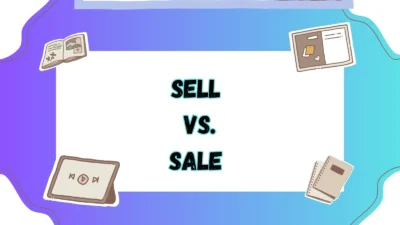 Sell vs Sale