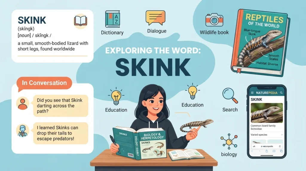 Skink Meaning in English and Everyday Use