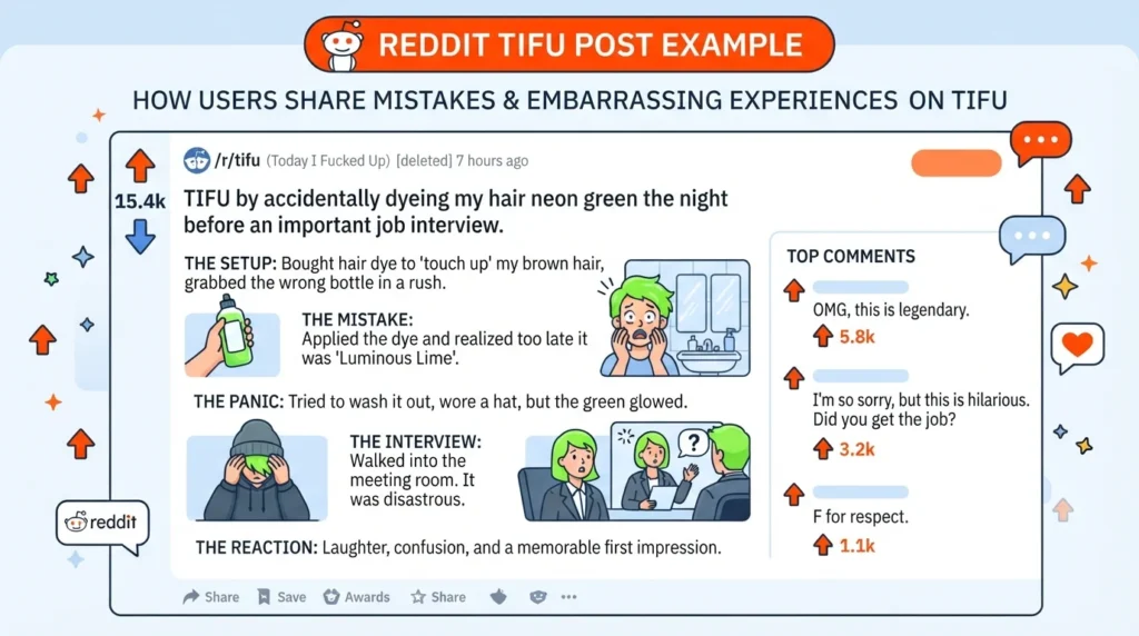TIFU Meaning on Reddit