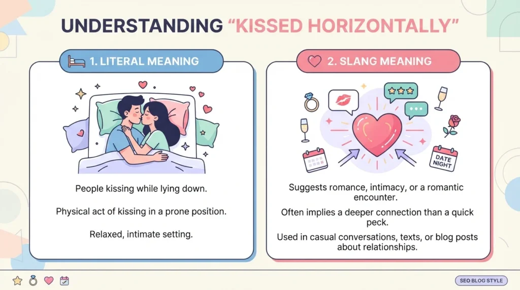 What Does “Kissed Horizontally” Mean