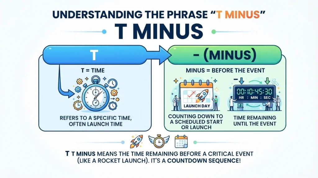 What Does T Minus Stand For