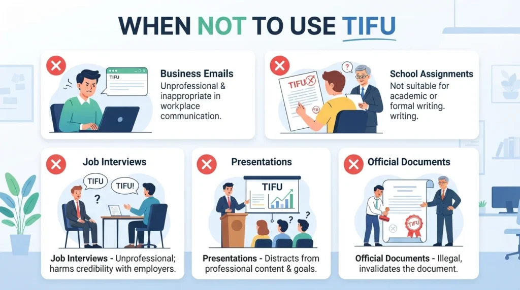 When Should You Not Use TIFU