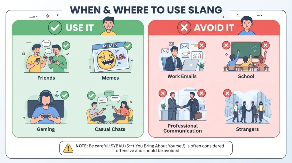 When to use SYBAU and when not to use it