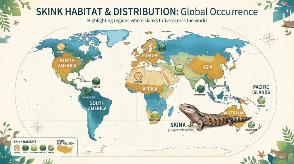 Where Do Skinks Live