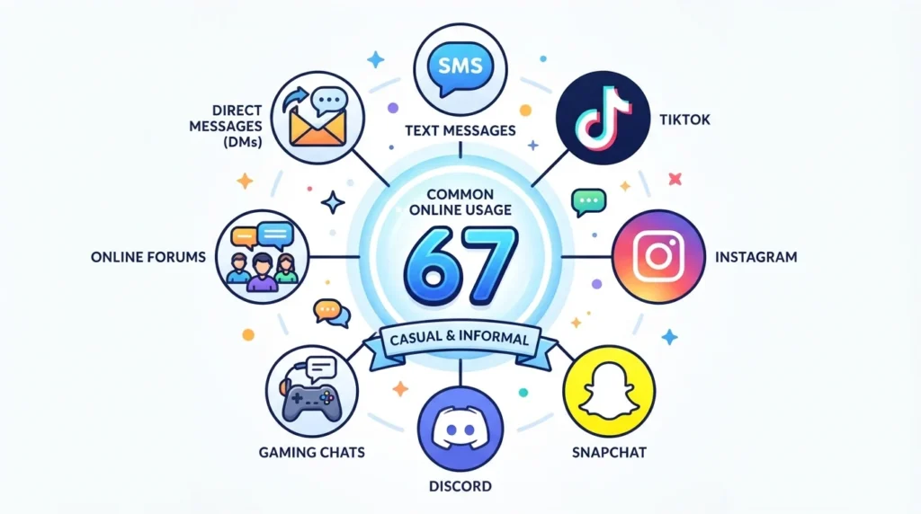 Where Is 67 Commonly Used