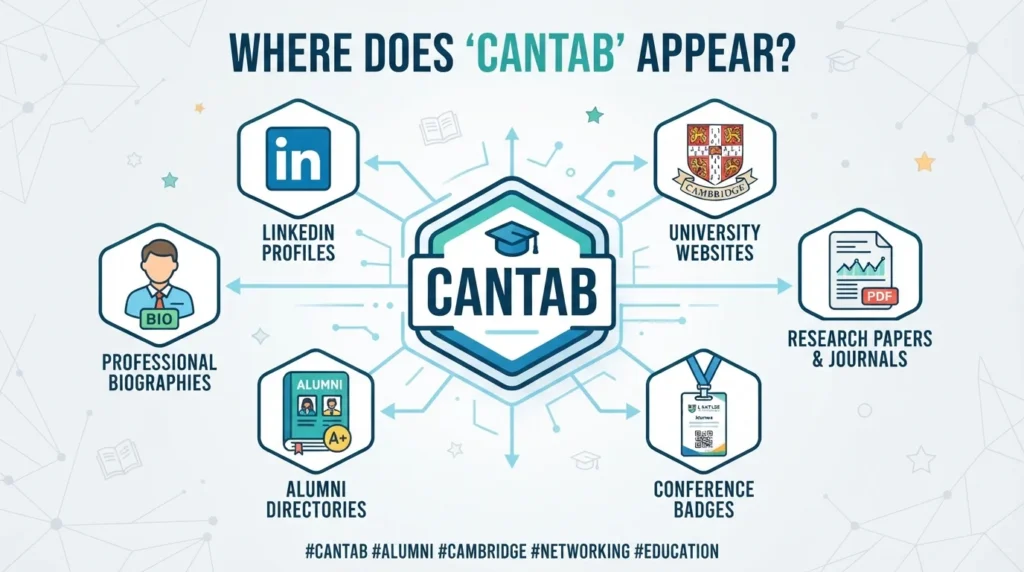 Where Is Cantab Commonly Used